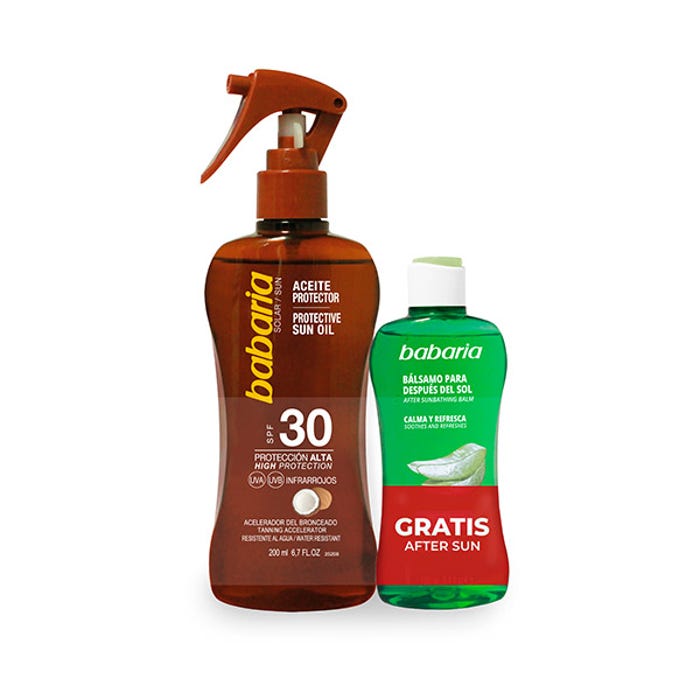 Babaria - Pack Solaire SPF 30 + Après-Soleil Babaria