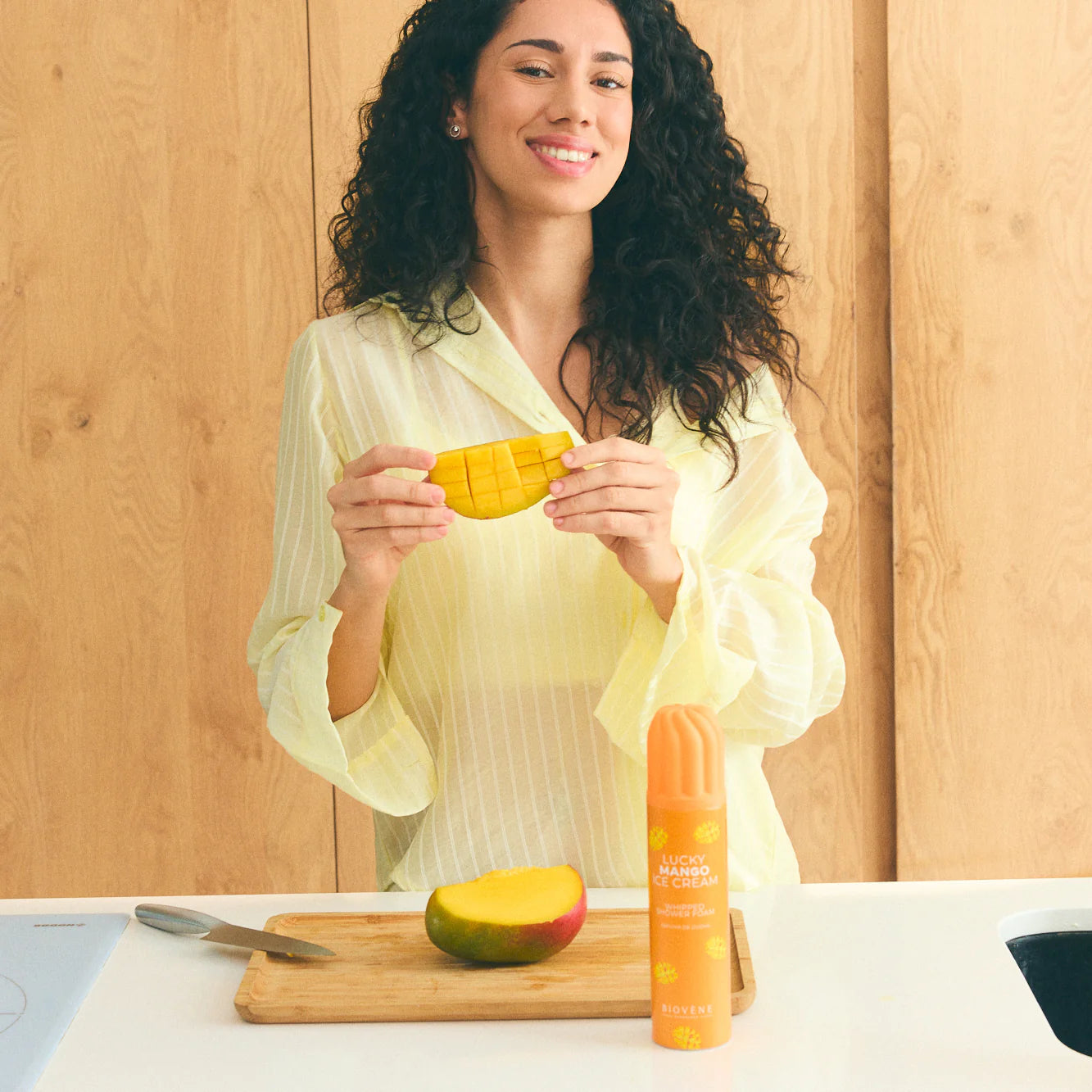 BIOVENE - Mousse de Douche Lucky Mango Ice Cream Espanova Store