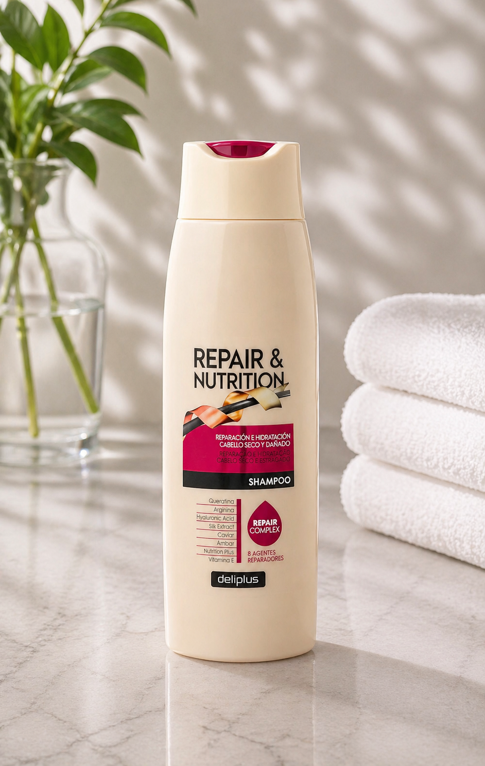 Deliplus - Shampoing Réparateur et Nutrition Deliplus
