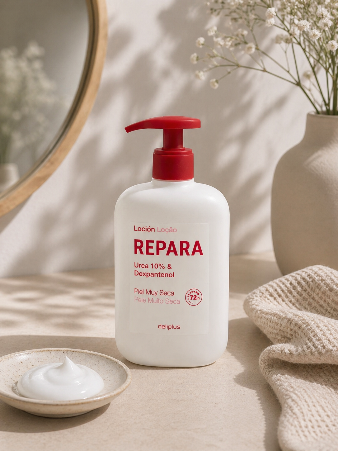 Deliplus - Lotion Réparatrice Corps 10% Urée et Dexpanthéno Deliplus