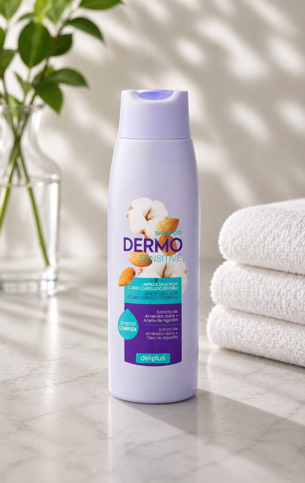 Deliplus – Shampoing Dermo Sensitive Cuir Chevelu Sensible
