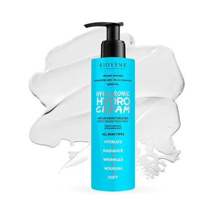 BIOVENE - Crème Hydratante à l’Acide Hyaluronique et Avocat Bio