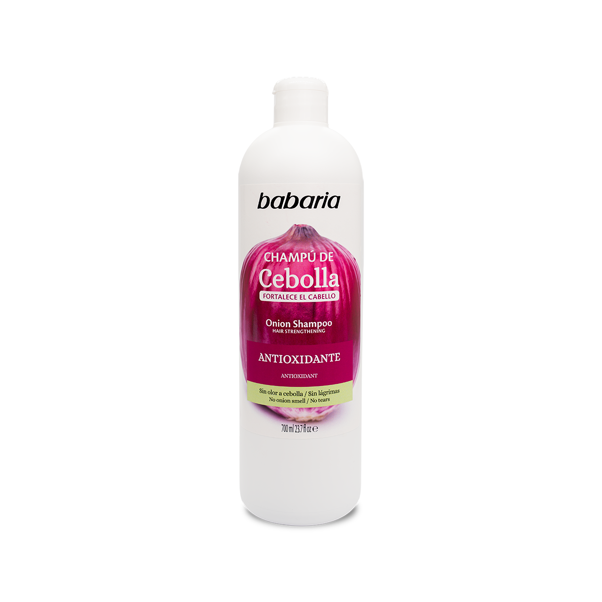 Babaria - Shampooing à l’Extrait d’Oignon Antioxydant