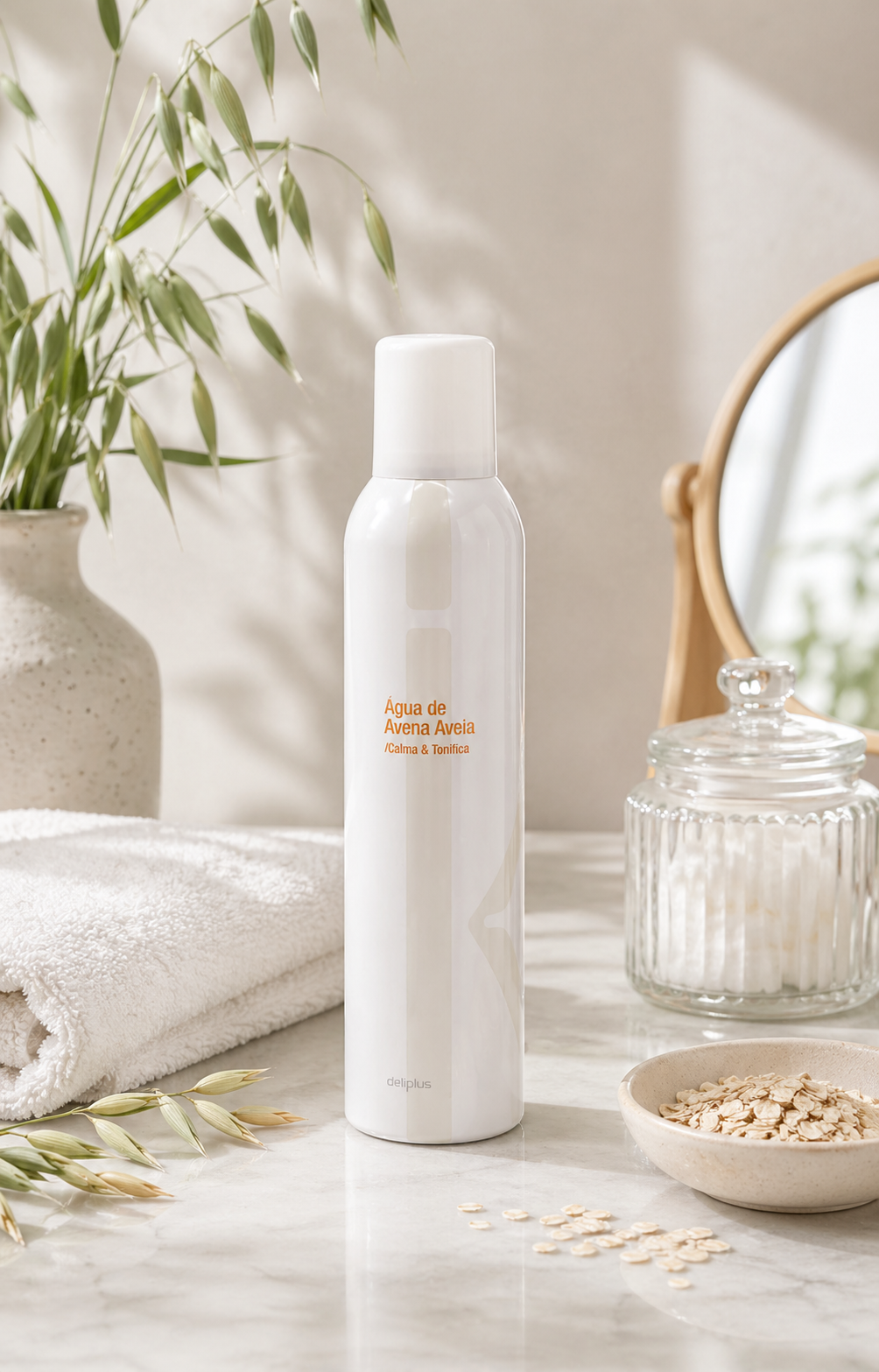 Deliplus - Brume Visage Eau d’Avoine Apaisante