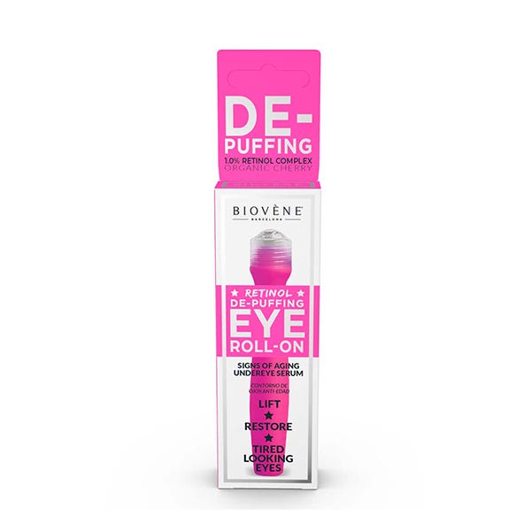 BIOVENE - Sérum Contour des Yeux Roll-On Rétinol De-Puffing Espanova Store