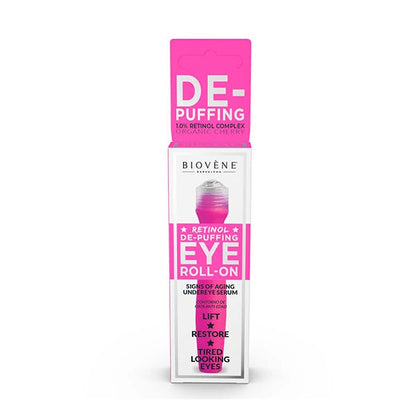 BIOVENE - Sérum Contour des Yeux Roll-On Rétinol De-Puffing Espanova Store