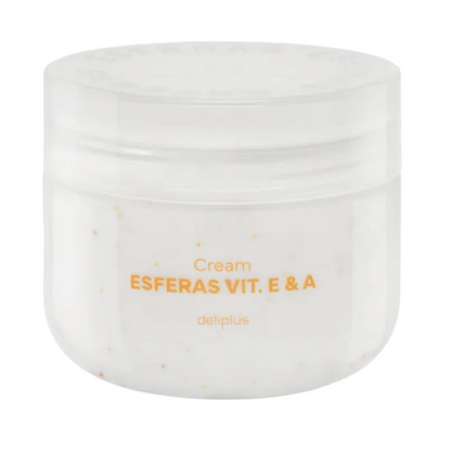 Deliplus - Crème Corps Vitamines E & A en Sphères