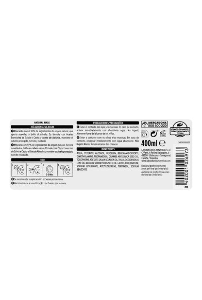 Deliplus - Masque Capillaire Naturel Huile d’Abyssinie - Espanova Store