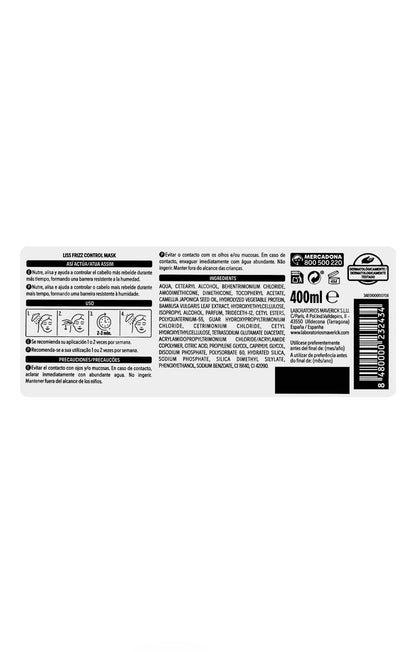 Deliplus - Masque Lissant Anti-Frisottis - Espanova Store