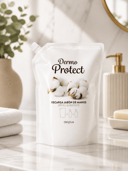 Deliplus - Recharge savon mains dermo protect 1L - Espanova Store
