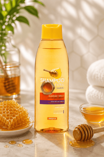Deliplus - Shampoing Douceur et Brillance au Miel - Espanova Store