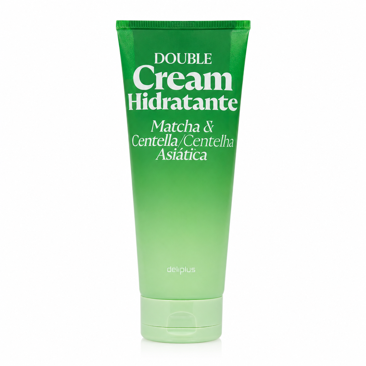 Deliplus - Double Cream Hydratante Matcha et Centella Asiatique