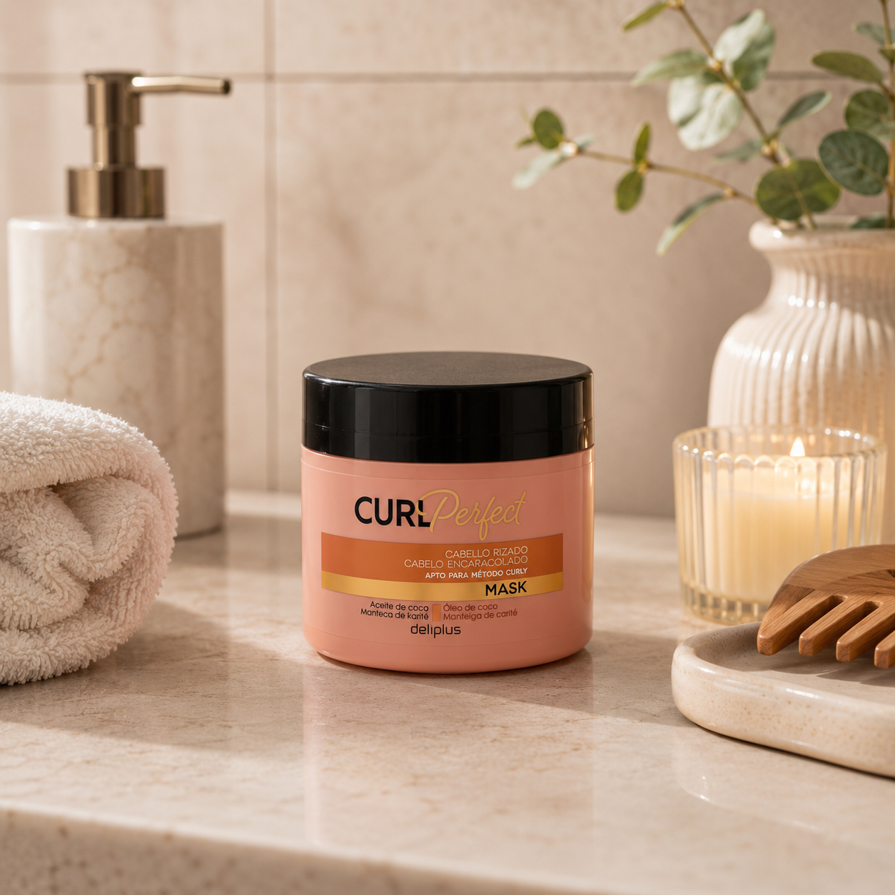 Deliplus - Masque Nourrissant Boucles