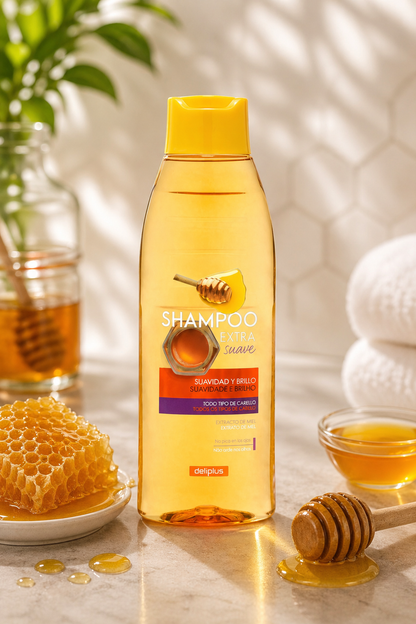 Deliplus - Shampoing Douceur et Brillance au Miel