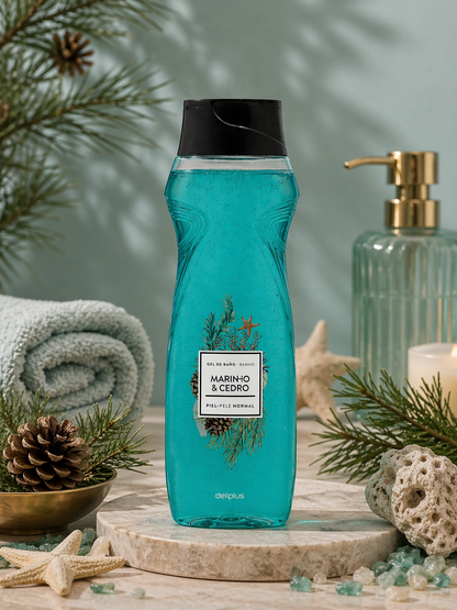 Deliplus – Gel de Bain Multiparfums Gourmands 750 ml